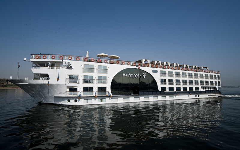 Crucero río Nilo: MS Farah - Cabina deluxe puente superior