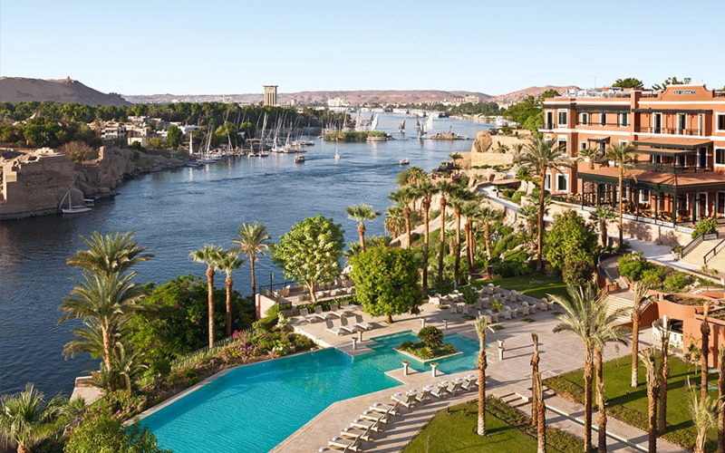 Asuán: Sofitel Old Cataract - habitación lujo con vista al Nilo