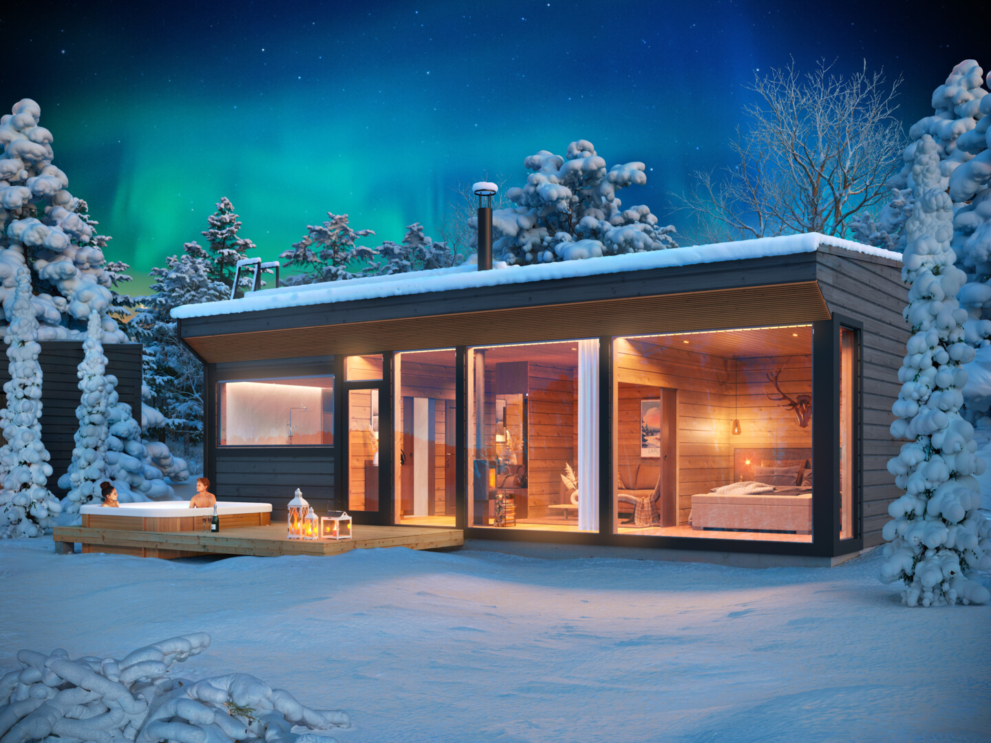 Saariselkä: Wilderness Hotel 