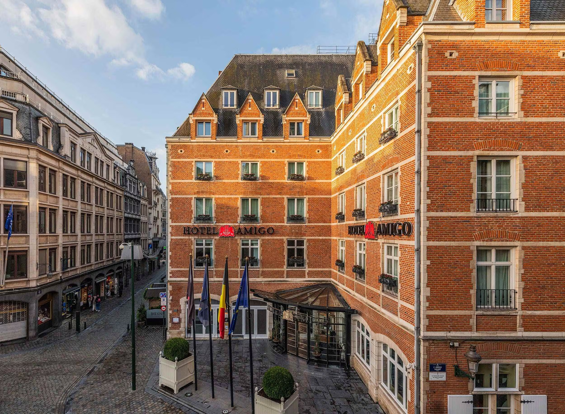 Bruselas: Hotel Amigo